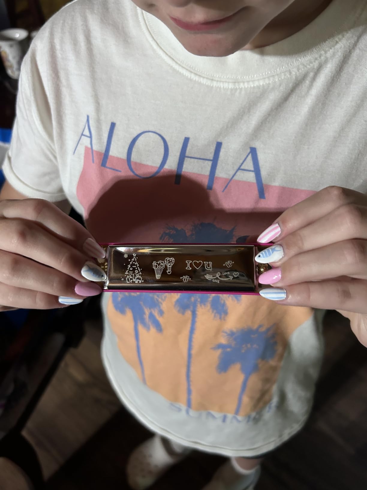 East top Harmonica, Diatonic 10 Holes C Key, Blues, for Beginner, Kids, Children, Students, Gift, with Case, Clean Cloth and Manual customer photo 2
