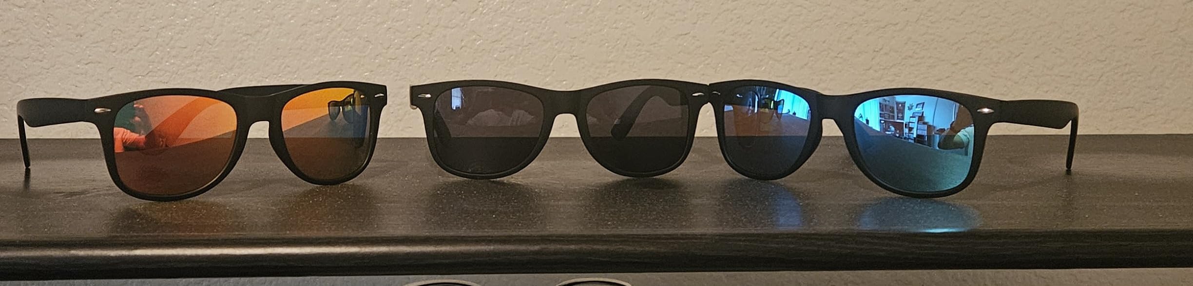 DEMIKOS Sunglasses Men Polarized Sunglasses for Mens Womens Retro Mirror Lens for Driving Fishing UV Protection customer photo 2