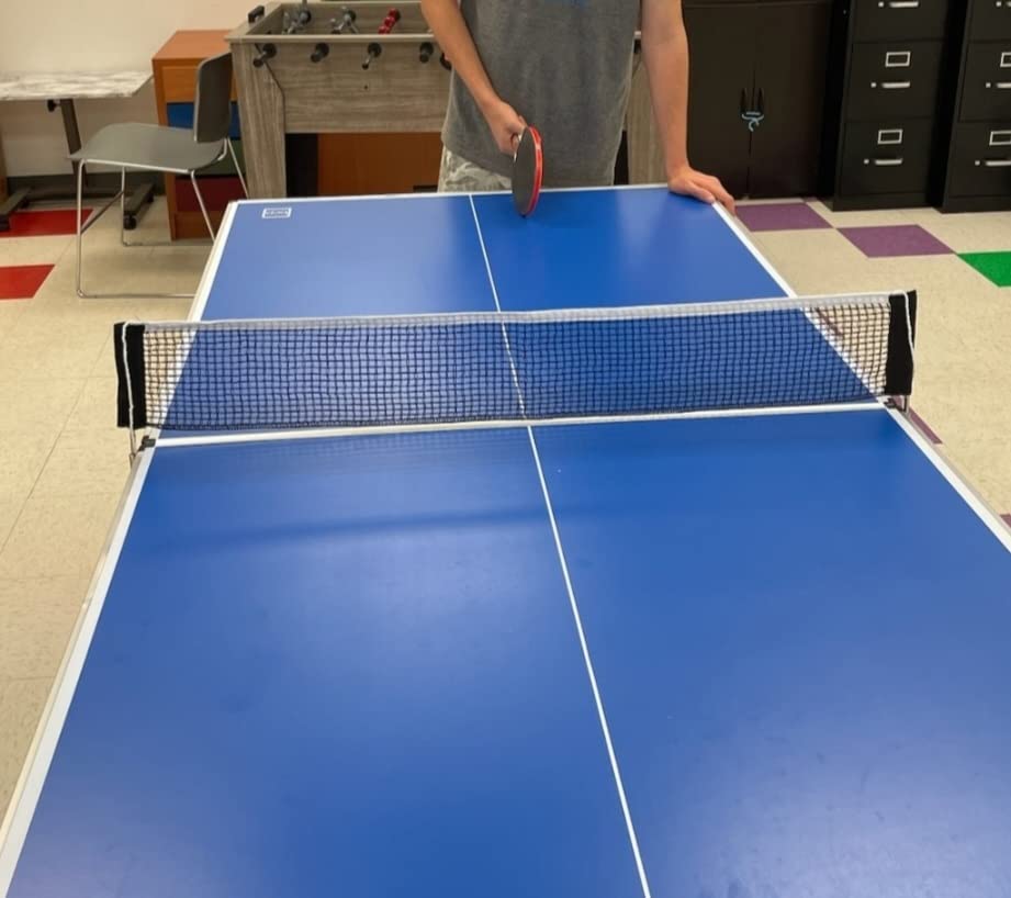 Best Choice Products Portable Ping Pong Table, Mid-Size Folding Indoor Outdoor Table Tennis w/ 2 Paddles, 4 Balls Included, Carrying Bag customer photo 1