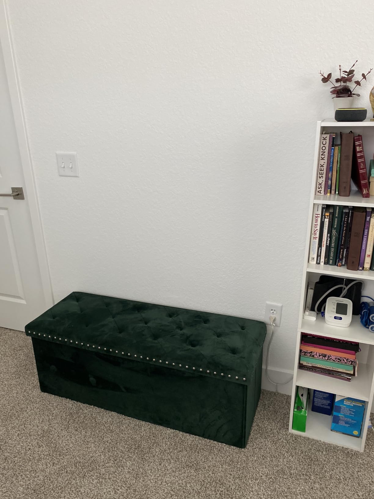 B FSOBEIIALEO Storage Ottoman Bench, 43