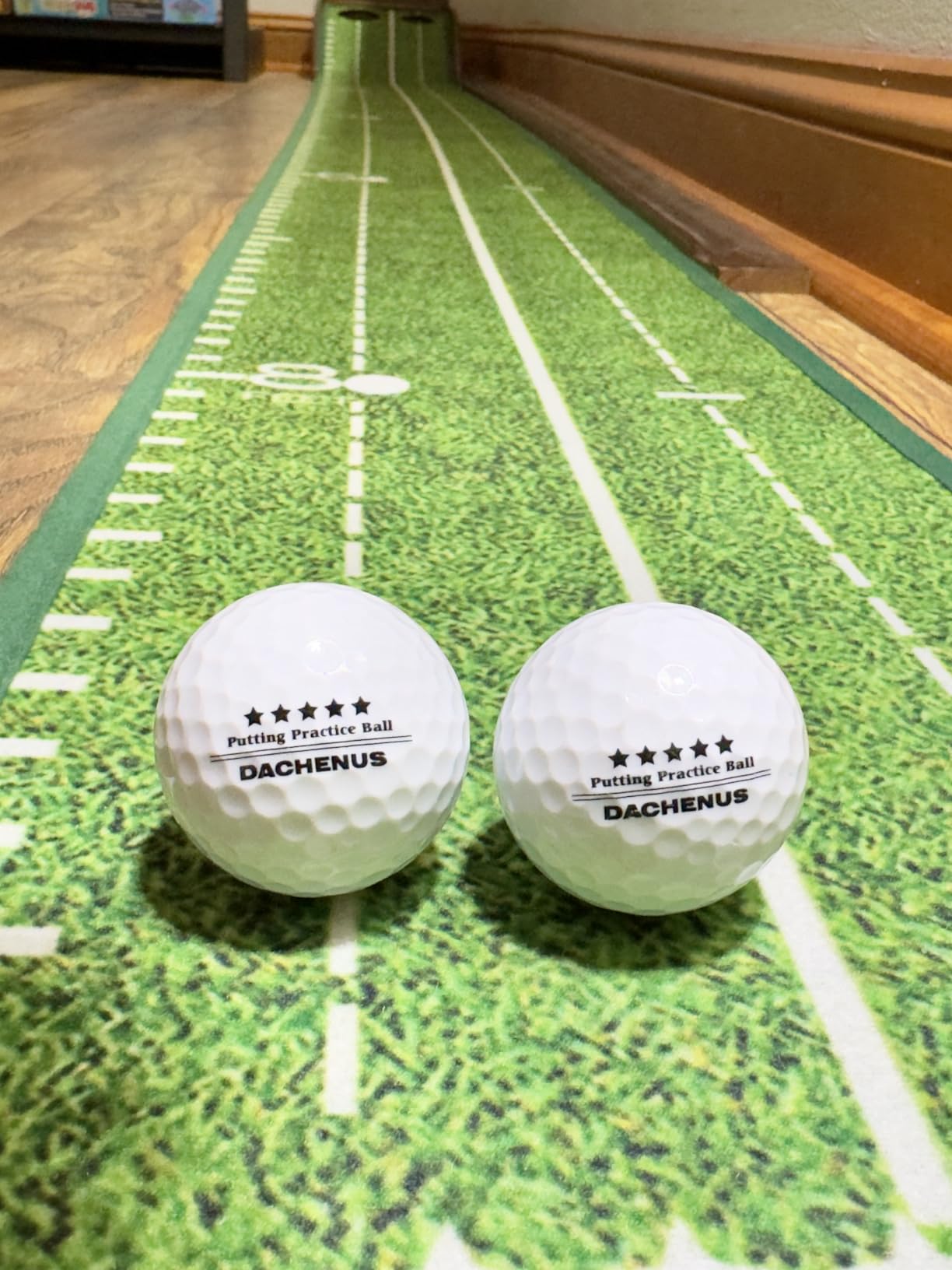 Dachenus Putting Green Indoor Mat Outdoor Golf Putting Mat- Ideal for Home, Office, and Outdoor Use customer photo 1