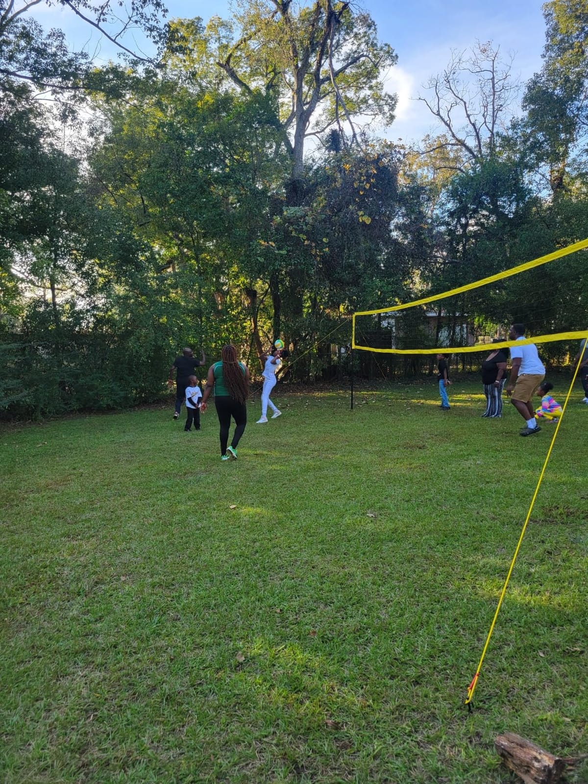 Heavy Duty Volleyball Net Outdoor with Steel Anti-Sag System, Adjustable Aluminum Poles, Professional Volleyball Nets Set for Backyard and Beach, Volleyball and Carrying Bag customer photo 1