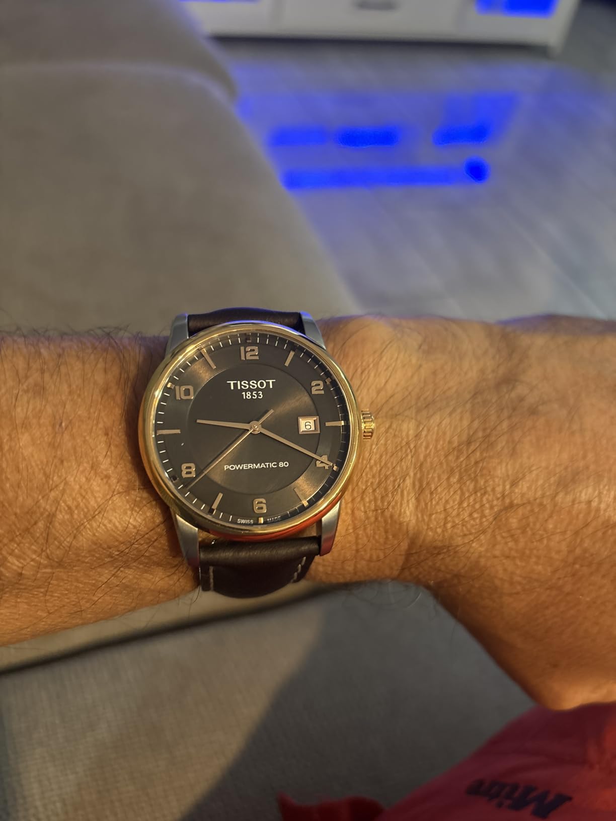 Tissot Luxury, Swiss Automatic, 41mm, Anthracite Dial, Men’s Watch customer photo 1