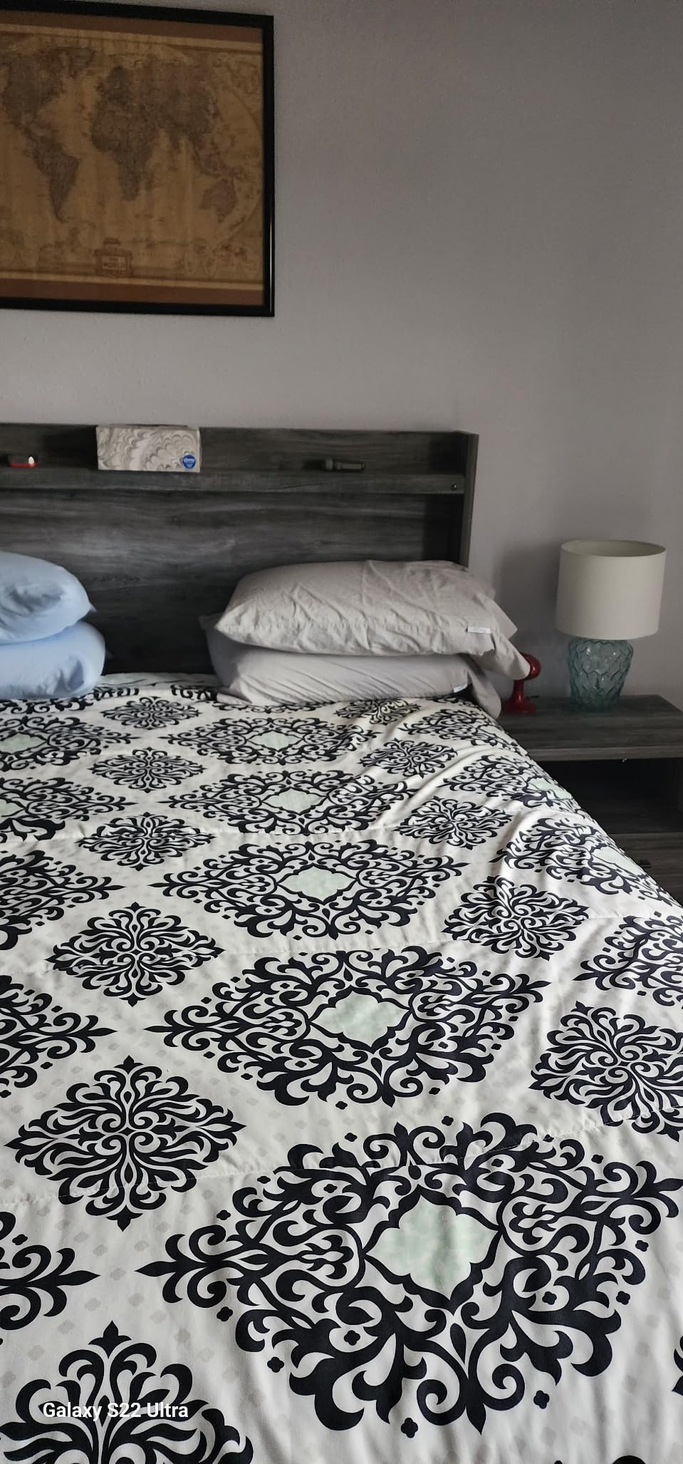 SUPREME ELEGANCE 100% Organic Cotton King Bed Sheets, Snow White Percale customer photo 2
