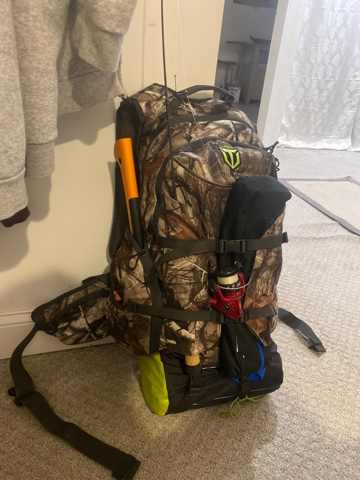 TIDEWE Hunting Backpack for Men, 40L Camo Hunting Pack for Deer Hunting customer photo 1