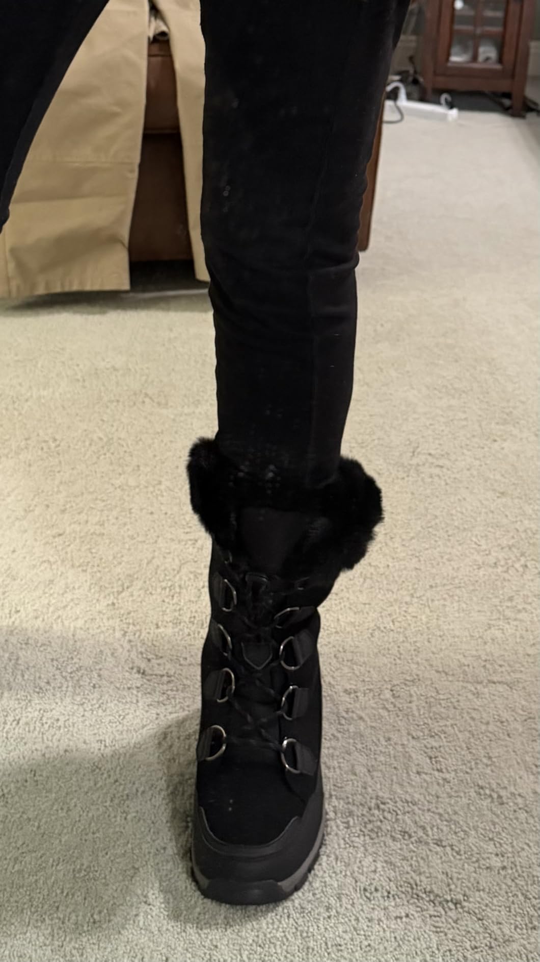 DREAM PAIRS Women's Waterproof Mid Calf Snow Boots customer photo 2