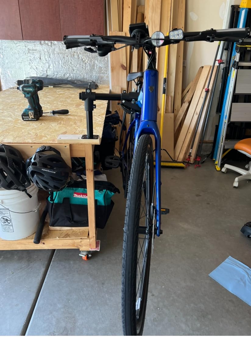 ROCKBROS Bike Repair Stand - Wall/Bench Mount, 44 lbs Capacity customer photo 1
