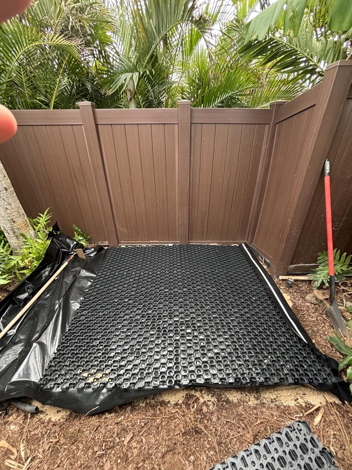 Vodaland Permeable HexPave System - Grass & Gravel Pavers - 100% Recycled PPE Plastic, Handles 27,000 lbs, 1