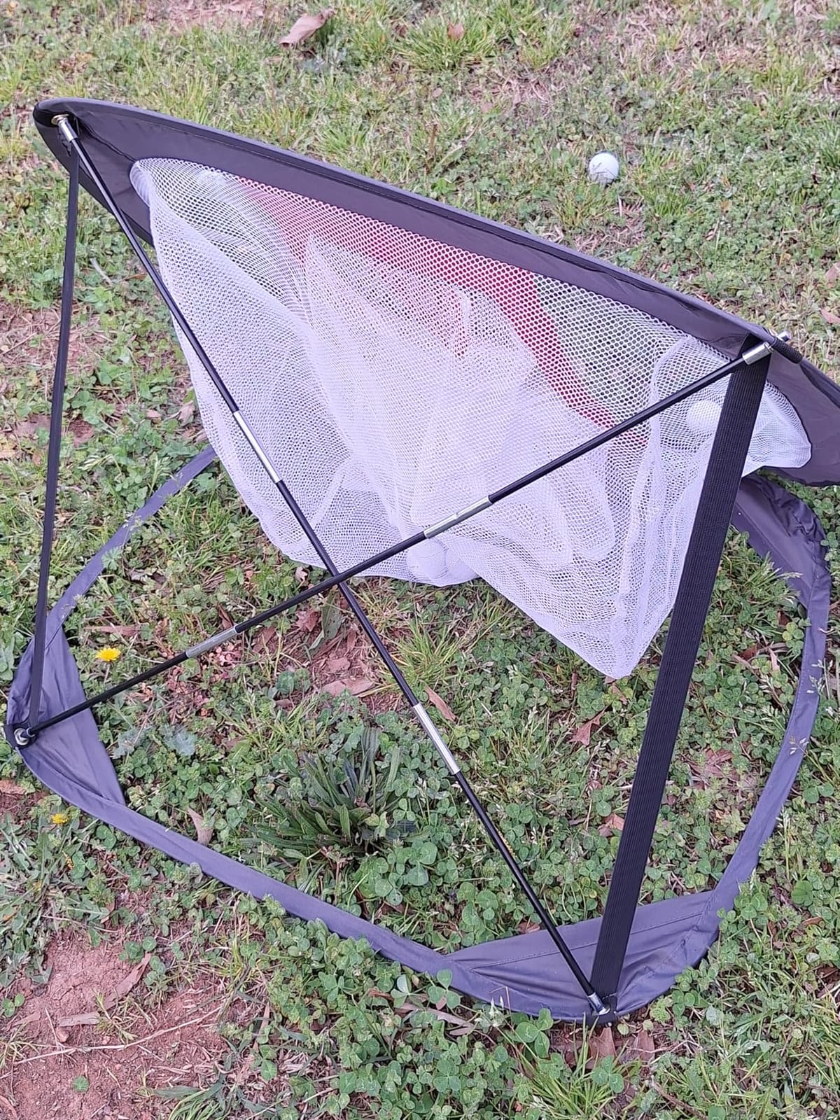 SAPLIZE Golf Chipping Net for Backyard Practice – Improve Accuracy & Distance Control, Foldable Golf Training Aid for Indoor Outdoor Use, Multi Target Practice Net for All Skill Levels customer photo 2