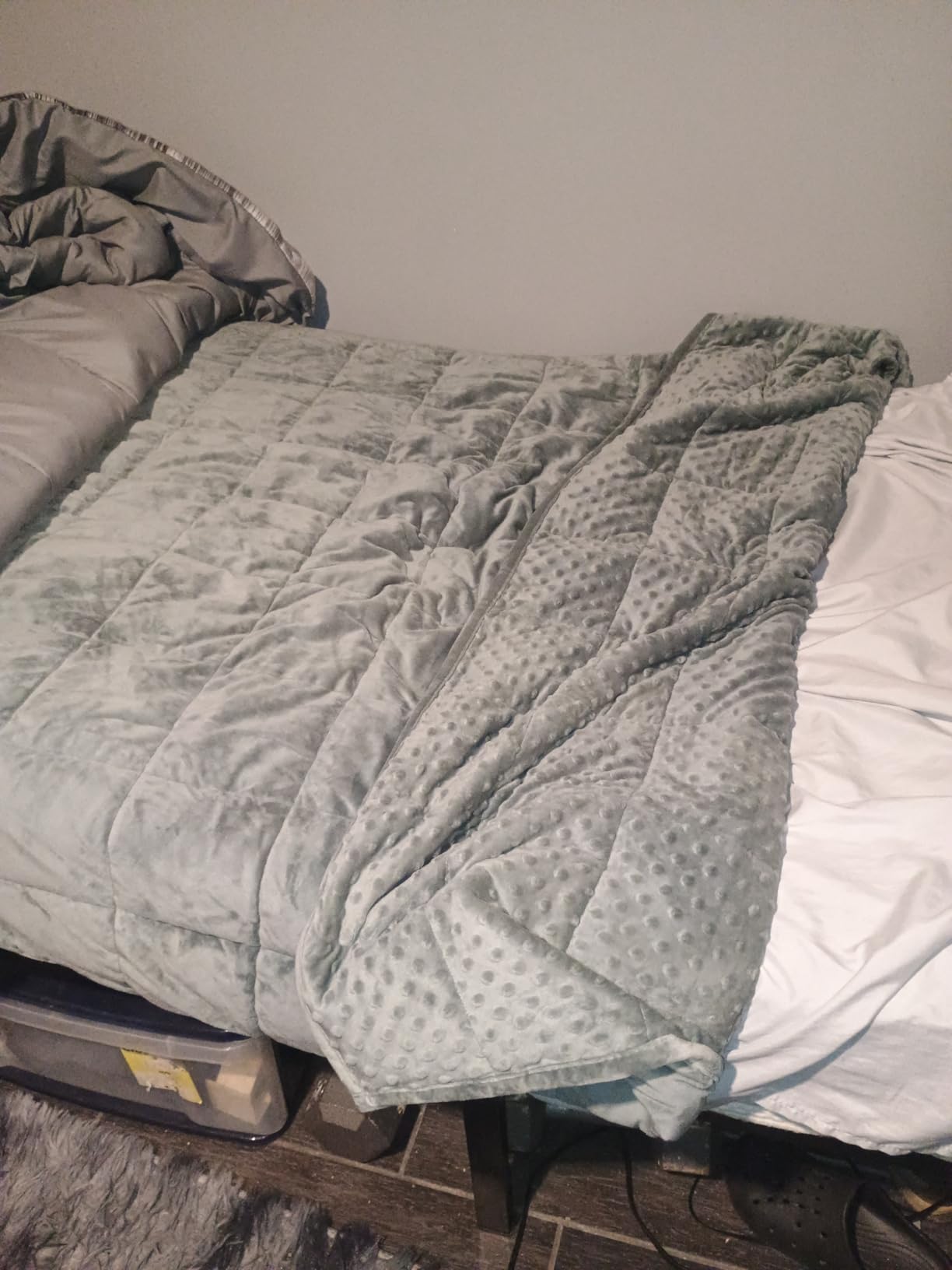 Alomidds Weighted Blanket Kids for School and Home 7lbs Twin 41
