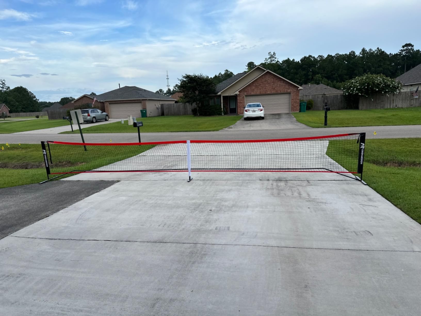 Portable Pickleball Net Set, 22FT Pickle Ball Net with Paddle Set of 4 customer photo 1