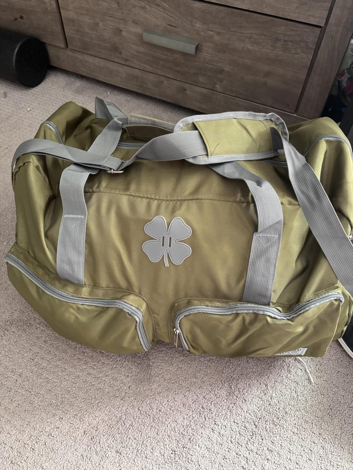 Lucky Brand Large Duffle Bag for Travel, Foldable Weekender Duffel bag customer photo 2