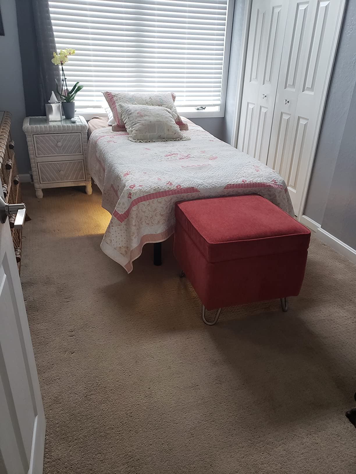 ESHINE Adjustable Bed Frame Split King - Electric Base with Massage, Wireless Remote, Foot&Head Incline, Zero Gravity, Dual USB Ports, Under Bed Light, Split King (2 Twin XL), 3100 Series customer photo 1