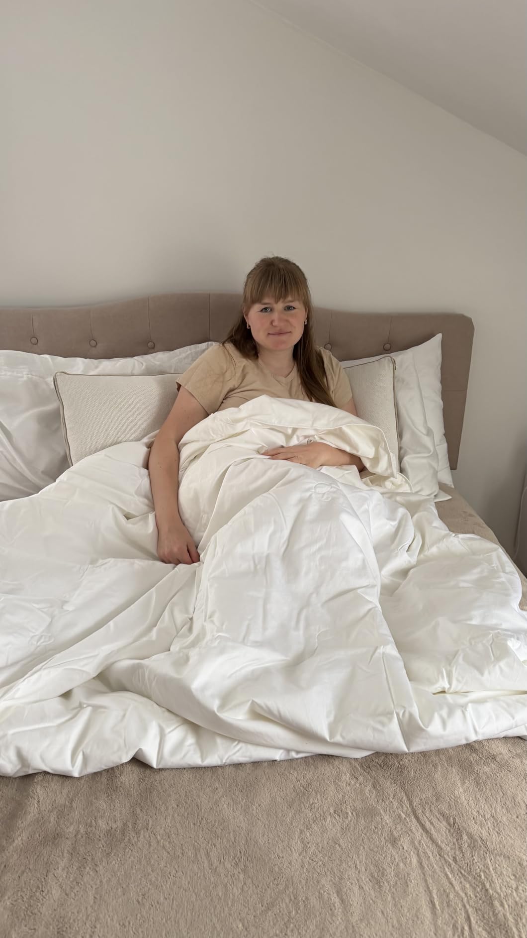 ️ Mulberry Silk Comforter for Spring/Fall - Queen Size customer photo 2
