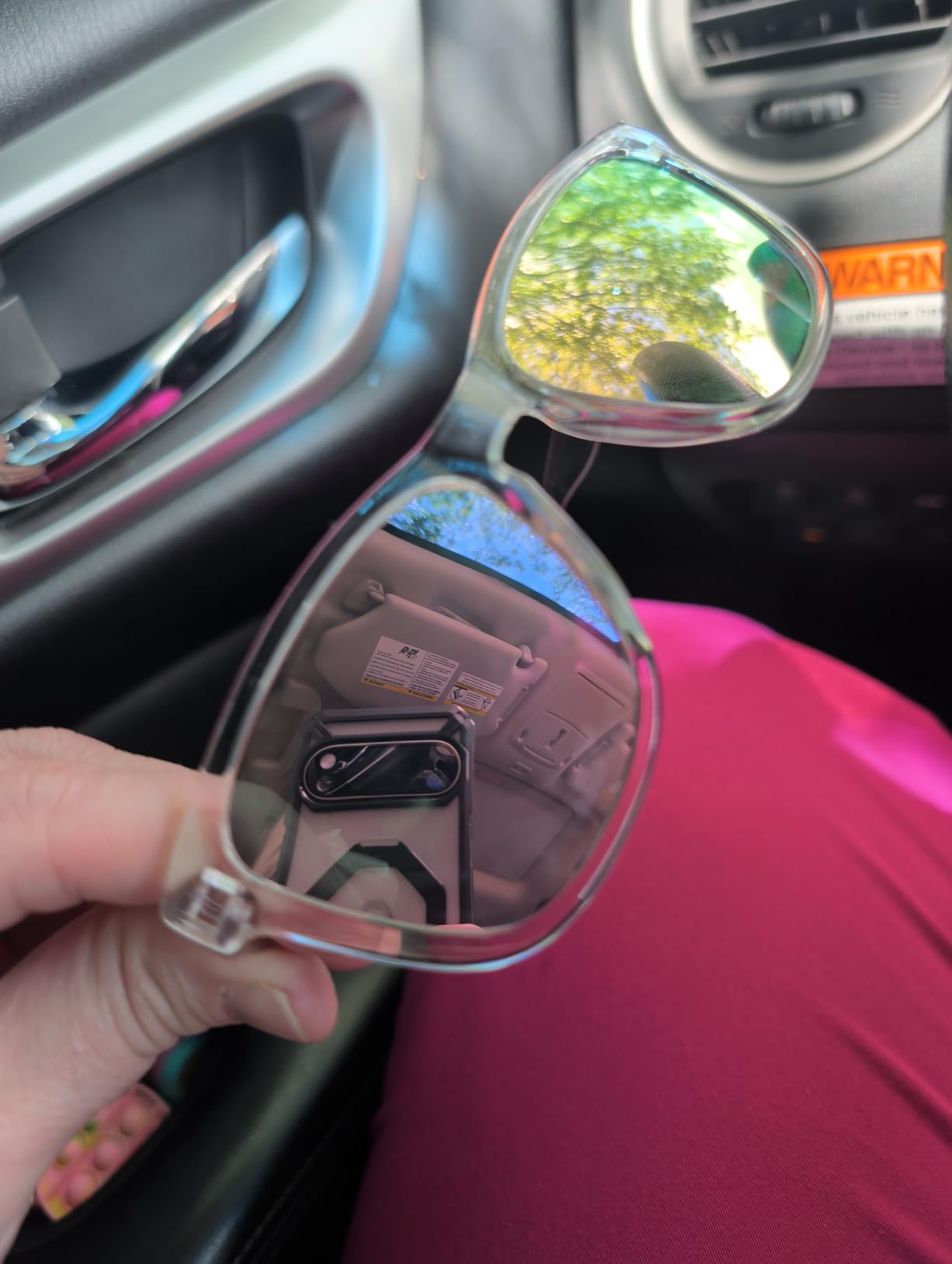 Sunglasses Womens Polarized Sunglasses for Mens Womens Retro Mirror Lens for Driving Fishing UV400 Protection customer photo 1