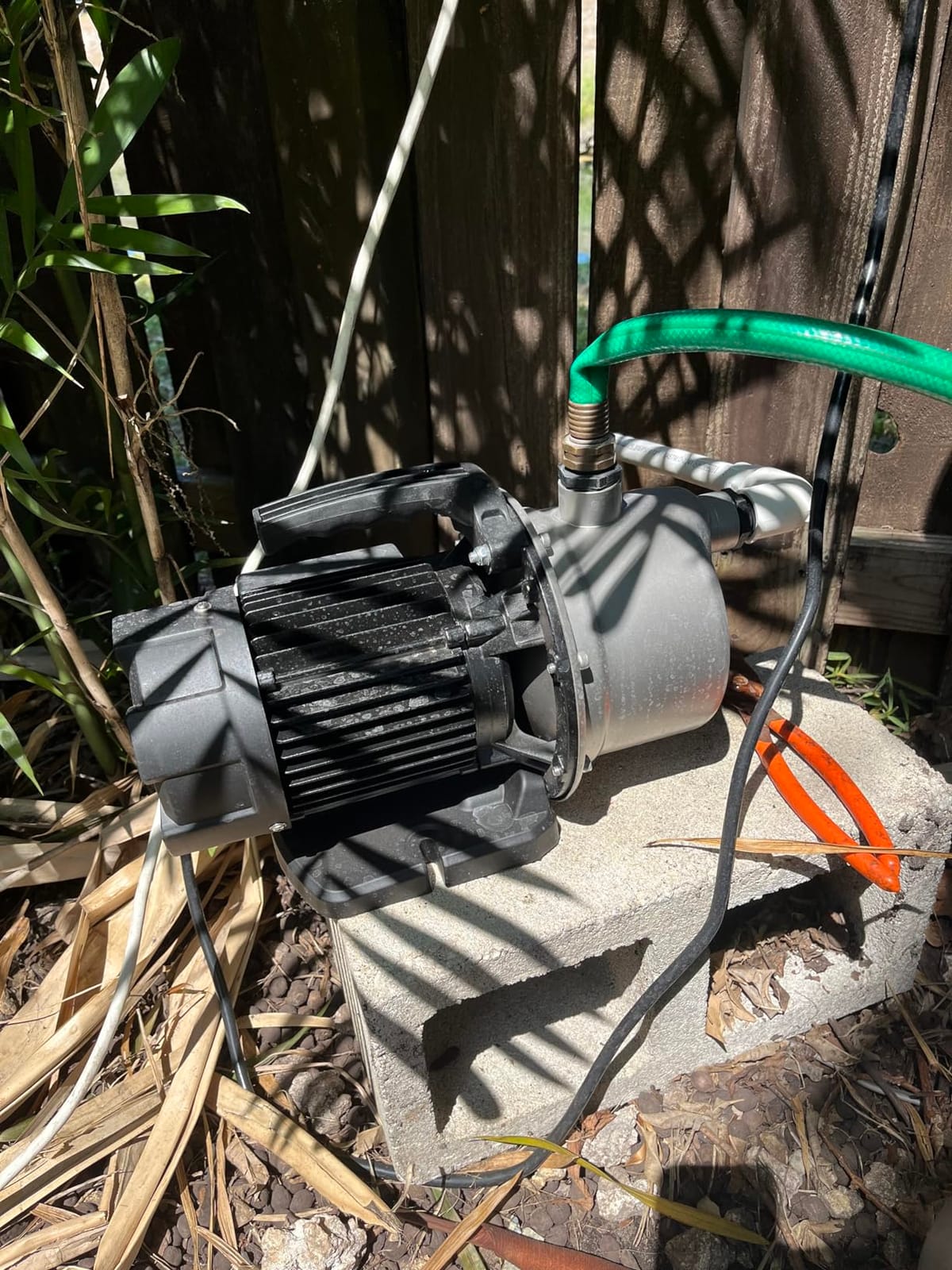 Aquastrong 115V Shallow Well Garden Pump, Stainless Steel, 1320 GPH, Water Transfer Draining Irrigation Sprinkler Pump, for Lawn,Garden,1.6 HP Portable customer photo 1