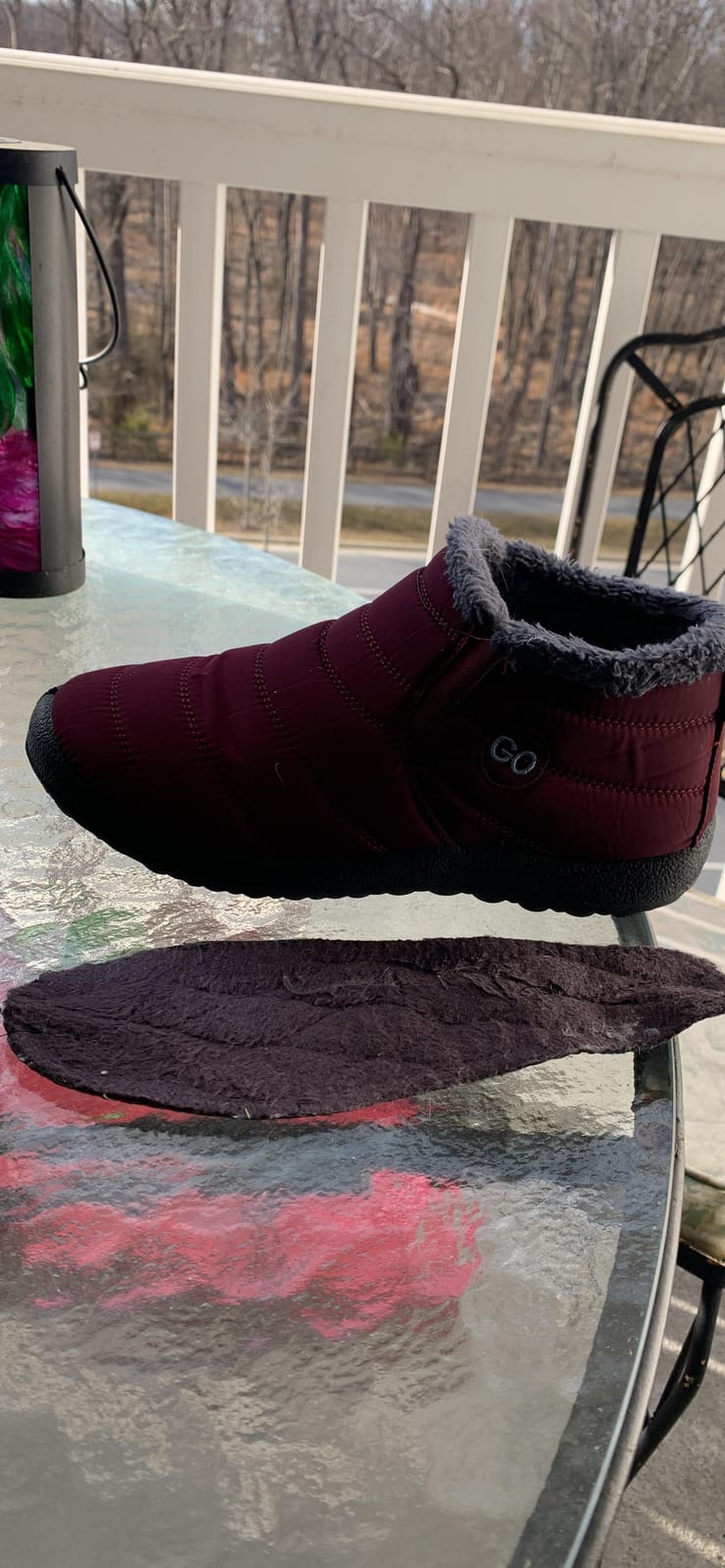 HARENCE Snow Boots for Women Winter Boot with Comfortable Warm Fur Lined Ankle Booties Outdoor Slip On Waterproof Short Boots customer photo 1