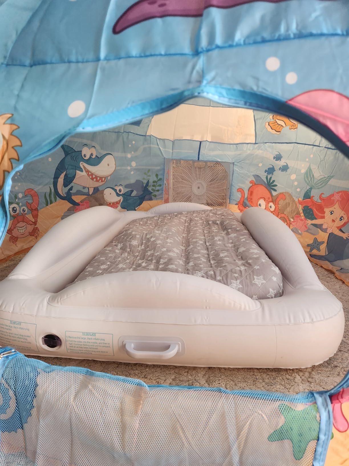 Air Tent for Kids, Toddler Tents Indoor 77 x 50 in - Forest Fort customer photo 1