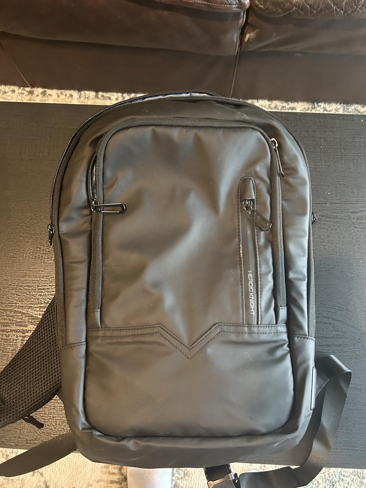 hk Backpack for Men Business Slim Laptop Bag customer photo 2