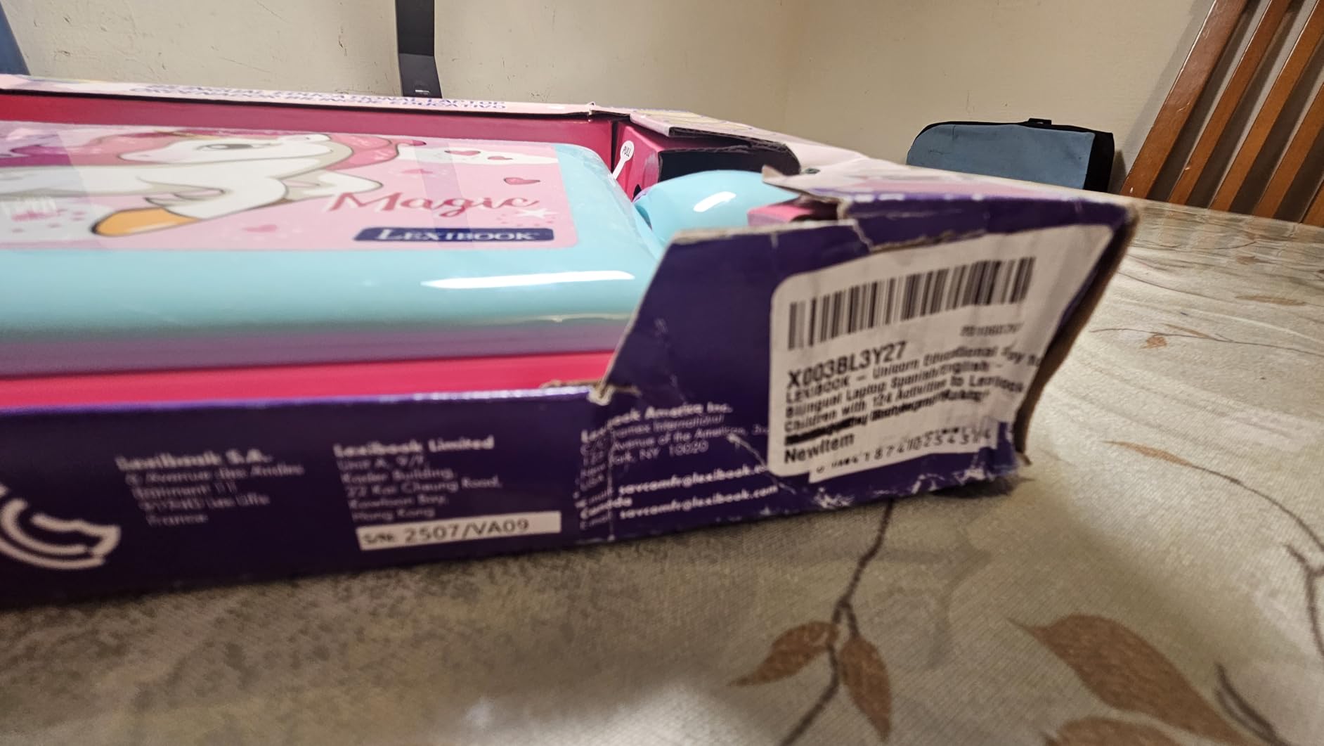 Lexibook, Unicorn Educational Laptop for Kids, JC598UNIi2 customer photo 1