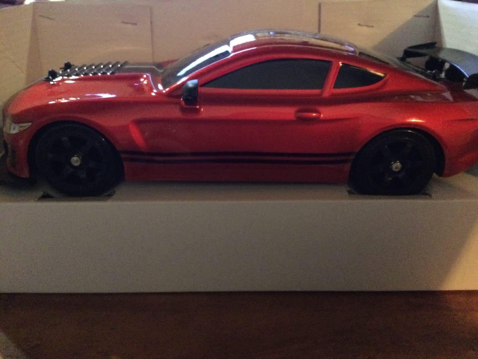 RC Drift Car 2.4GHz 1:16 Scale 4WD High Speed Remote Control Cars Vehicle with LED Lights Two Batteries and Drifting Tires Racing Sport Toy Cars for Adults Boys Girls Kids customer photo 2
