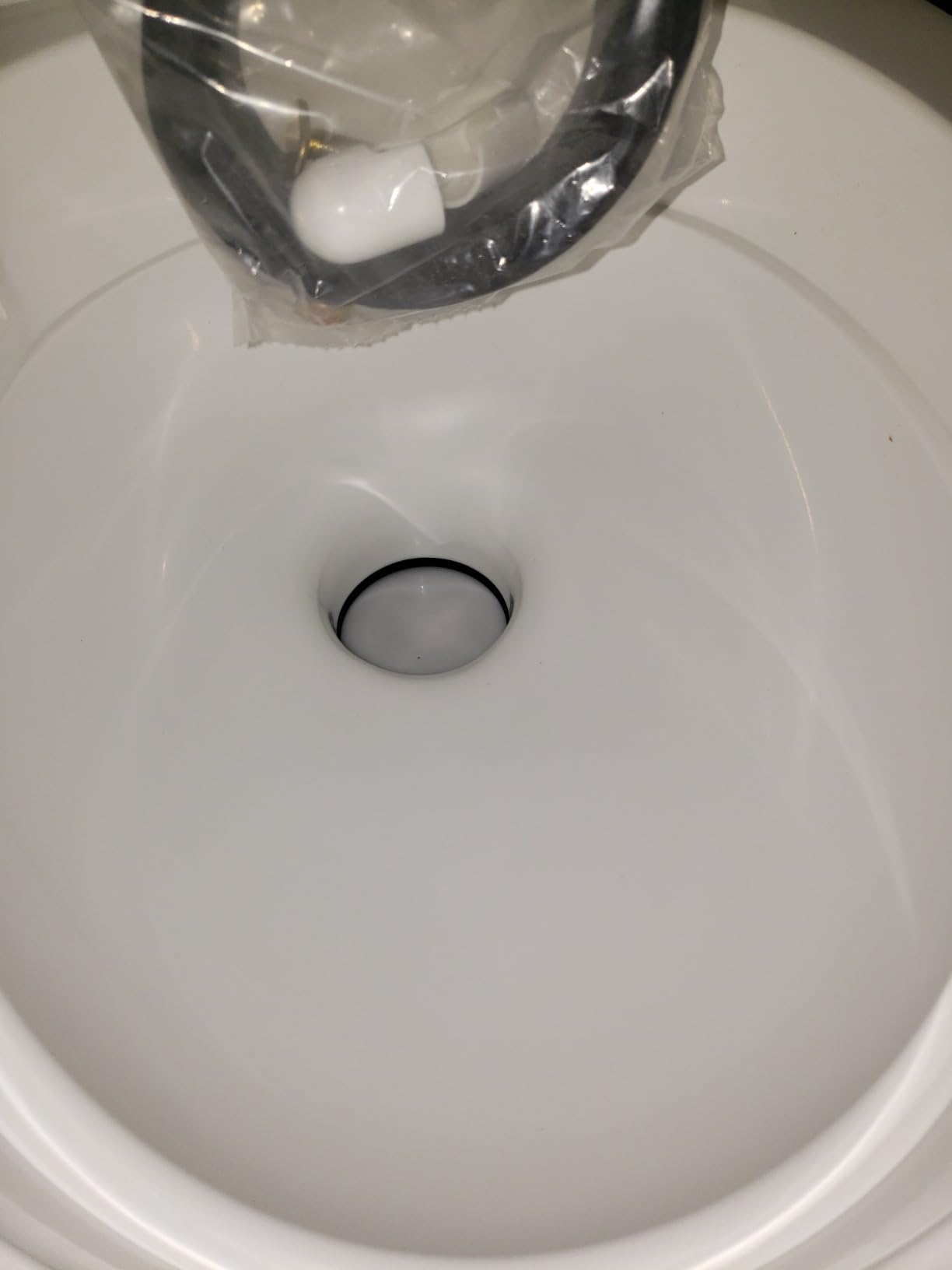 Thetford Aqua-Magic® VI High Profile, White | Space-saving design, easy installation, foot flush, Residential sized SloClose seat, deepest toilet bowl available for RVs customer photo 1