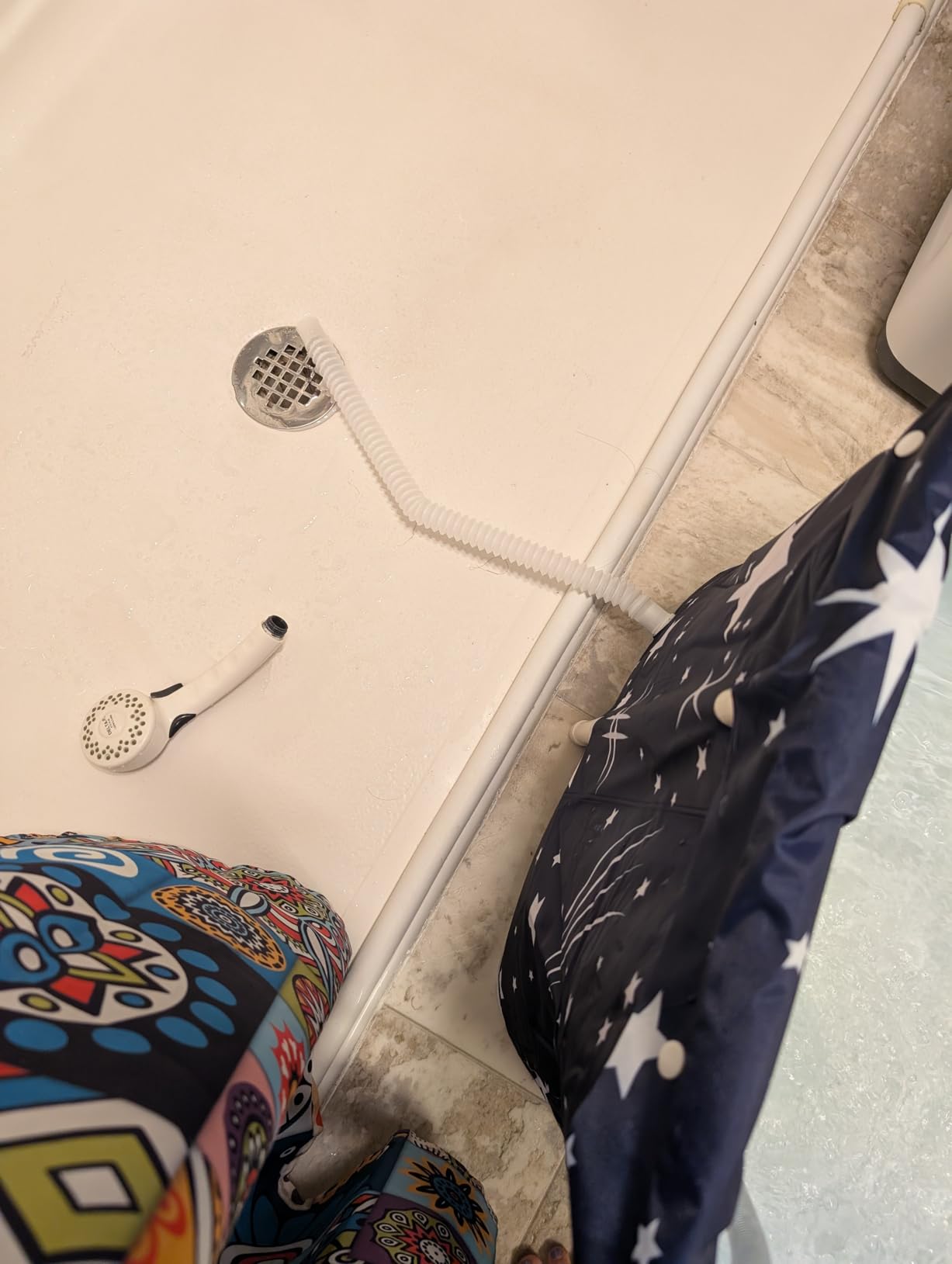 Portable Bathtub, Foldable Bathtub for Adults, Separate Family Bathroom SPA Therapy Tub for Shower Stall, Soaking Hot SPA and Ice Bath Tub, 45.3''x23.6''x19.7'' customer photo 1