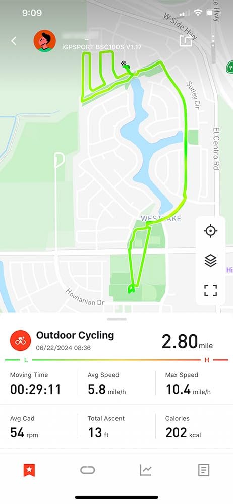 iGPSPORT BSC100S GPS Bike Computer Wireless, 2.6'' LCD Display 40H Rechargeable Waterproof Cycling Computer Bluetooth ANT+ customer photo 1