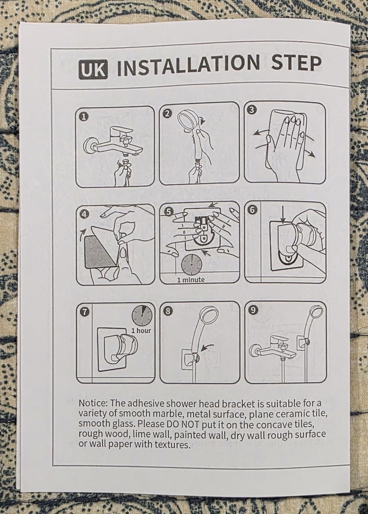 HANLIAN Black On/Off High Pressure Handheld Shower Head for RV Camper customer photo 1