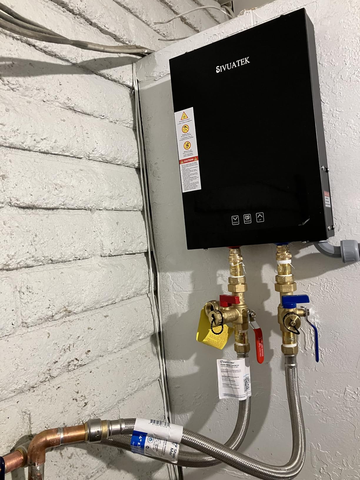 18kW Tankless Water Heater Electric 240V,Self-Modulating customer photo 1