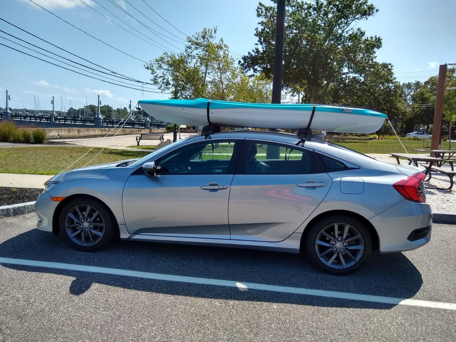 WOOWAVE Premium Kayak Roof Rack Pads Universal Soft Car Roof Rack Carrier customer photo 1