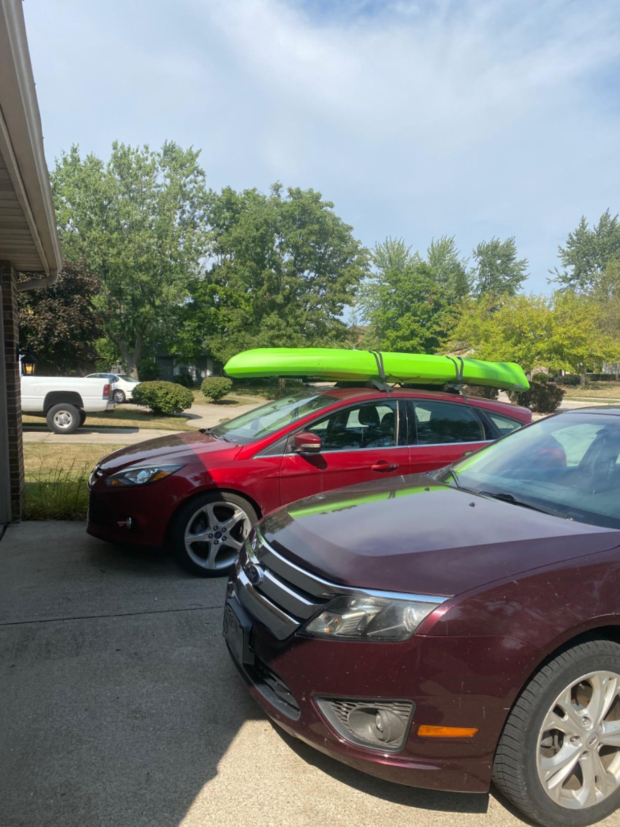 WOOWAVE Premium Kayak Roof Rack Pads Universal Soft Car Roof Rack Carrier customer photo 2