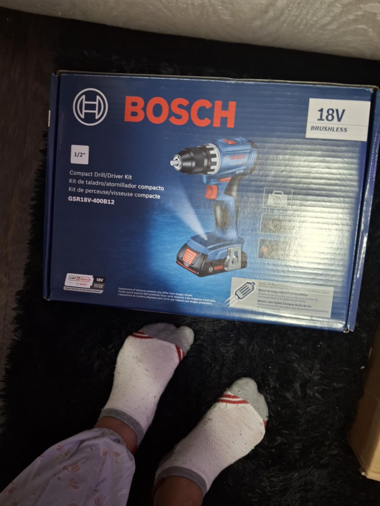 Bosch GSR18V-400B12 18V Compact Brushless 1/2 In. Drill/Driver Kit with (1) 2 Ah Standard Battery customer photo 1