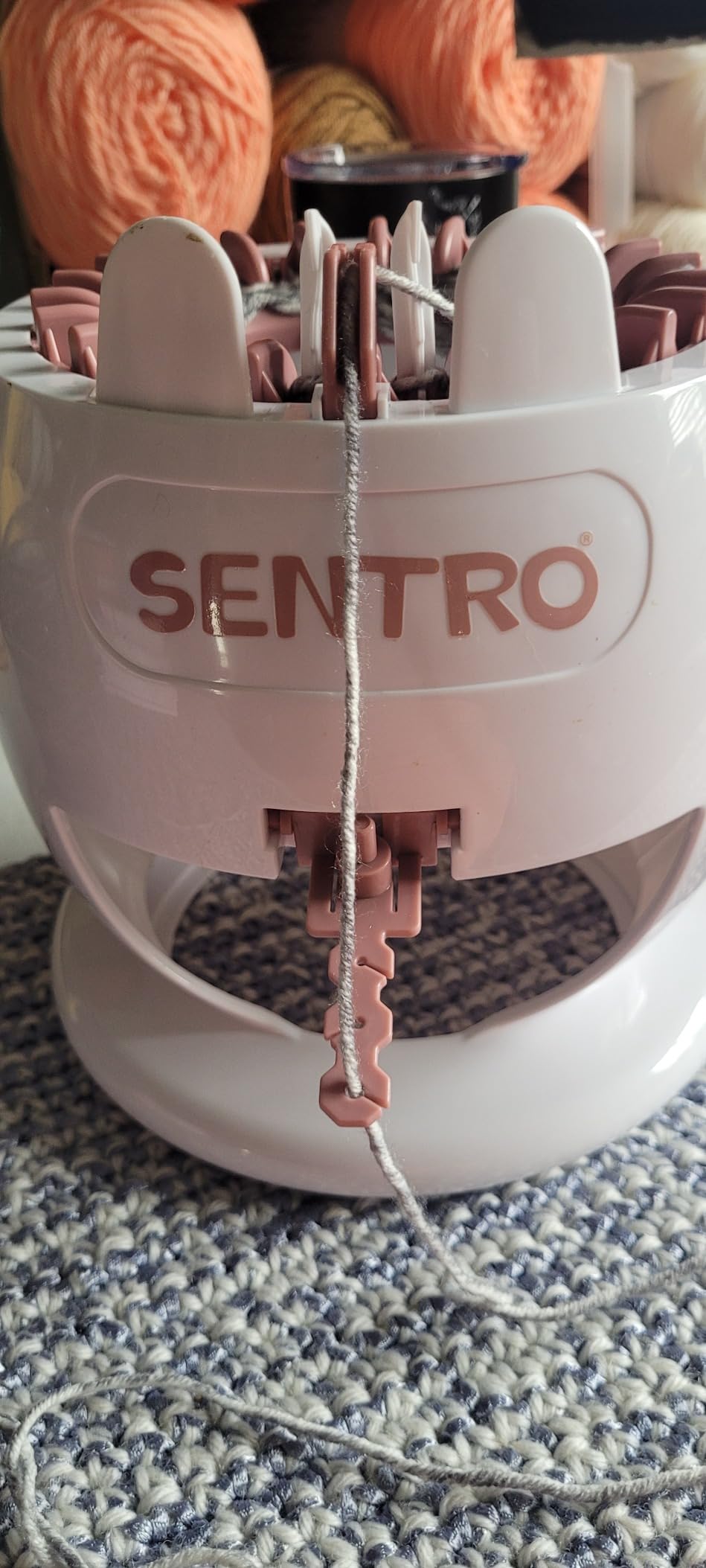 SENTRO Knitting Machine 22 Needle, Smart Knitting Loom Machine customer photo 1