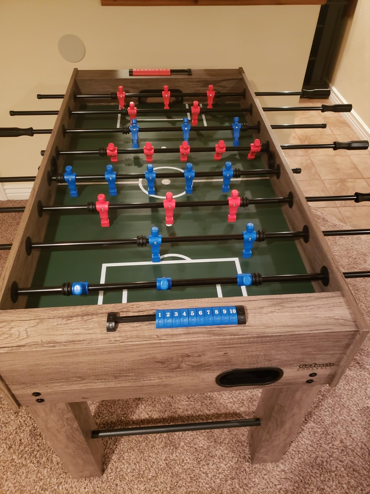 GoSports 54 Inch Full Size Foosball Table for Adults – Perfect for Home, Office or Game Room – Choose Color customer photo 1