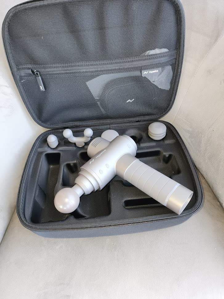 Hypervolt 2 - Featuring Quiet Glide Technology - Handheld Percussion Massage Gun | 3 Speeds, 5 Interchangeable Heads | Helps Relieve Sore Muscles and Stiffness (Hypervolt 2 w/Carrying Case) customer photo 1