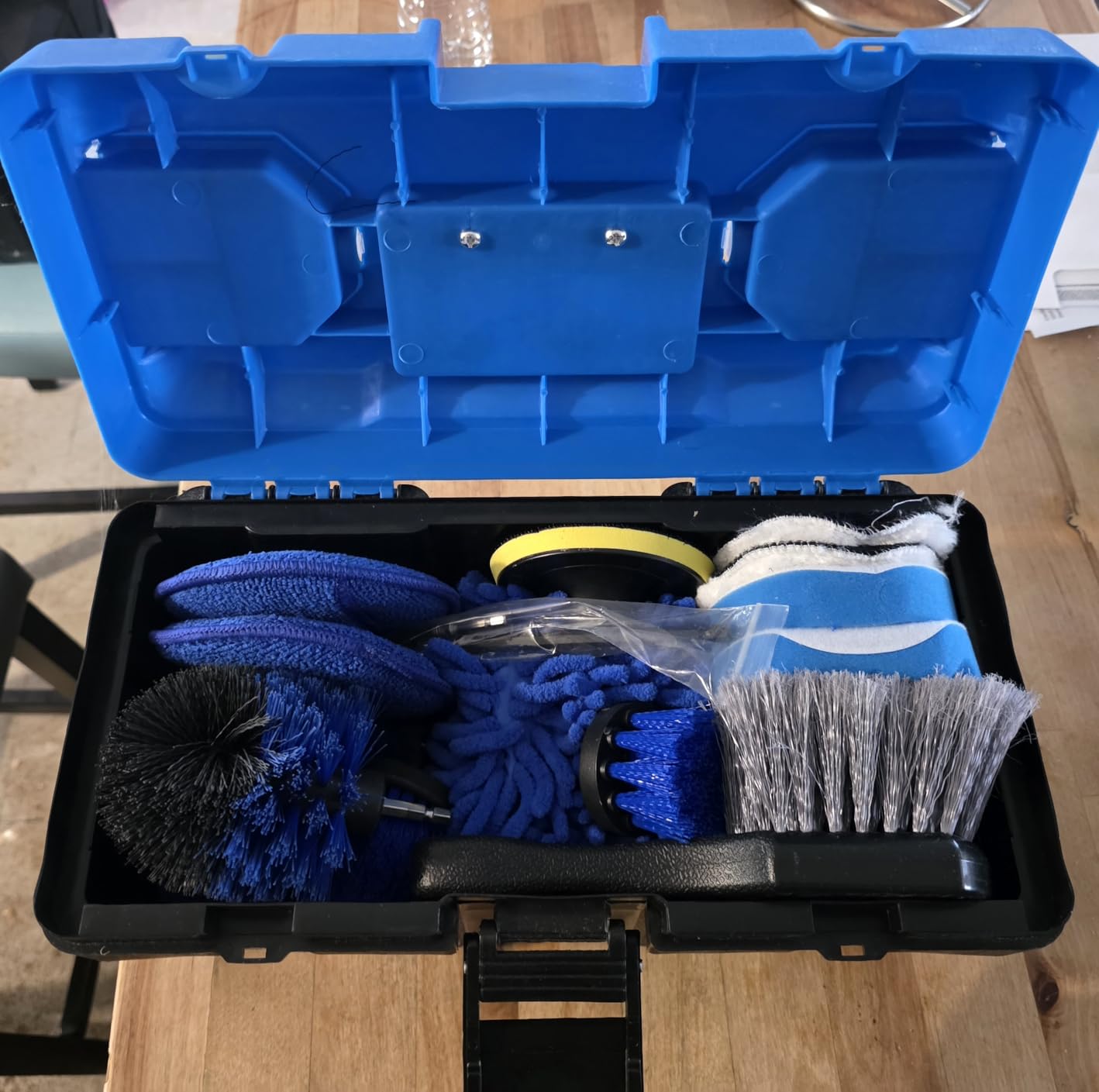 TTRCB 27Pcs Car Detailing Kit, Car Detailing Brush Set, Auto Detailing Drill Brush Set, Car Detailing Brushes, Car Wash Kit, Car Accessories, Car Cleaning Tools Kit for Interior, Exterior, Wheels customer photo 2