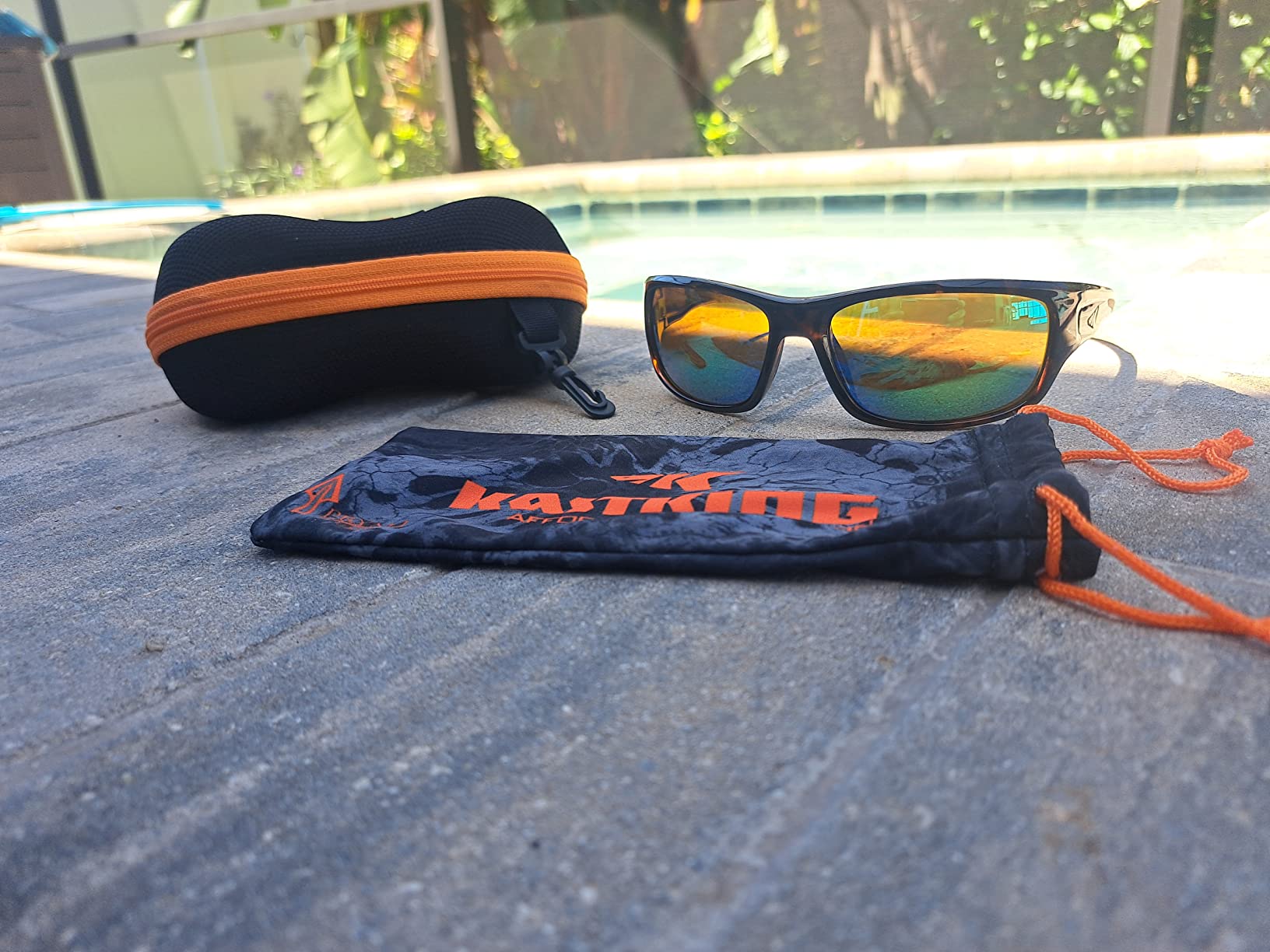 KastKing Ellijay Bifocal Polarized Sunglasses, Wrap Reader Sunglasses customer photo 1