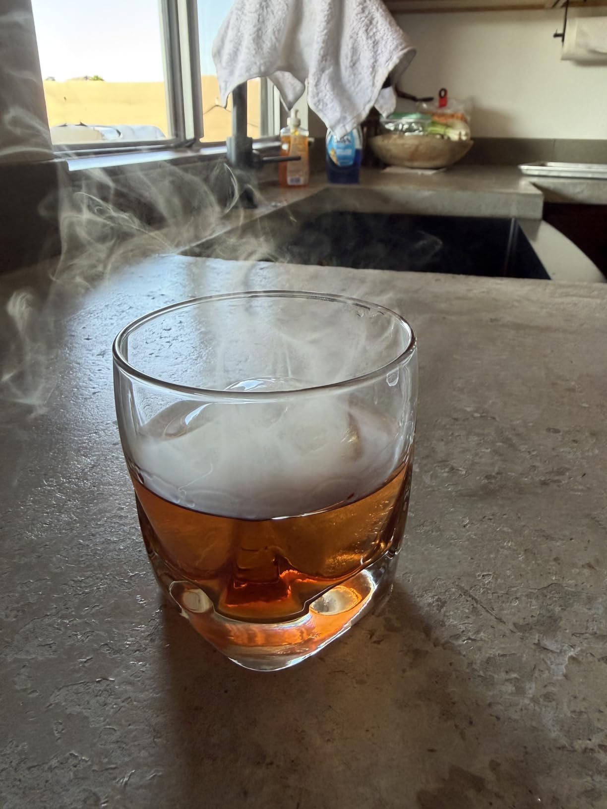 Whiskey Smoker Kit with Torch - 6 Flavors Wood Chips, 2 Glasses, 2 Ice Ball Molds - Cocktail Smoker Infuser Kit, Old Fashioned Drink Smoker Kit, Birthday Bourbon Whiskey Gifts for Men,Dad(NO Butane) customer photo 1