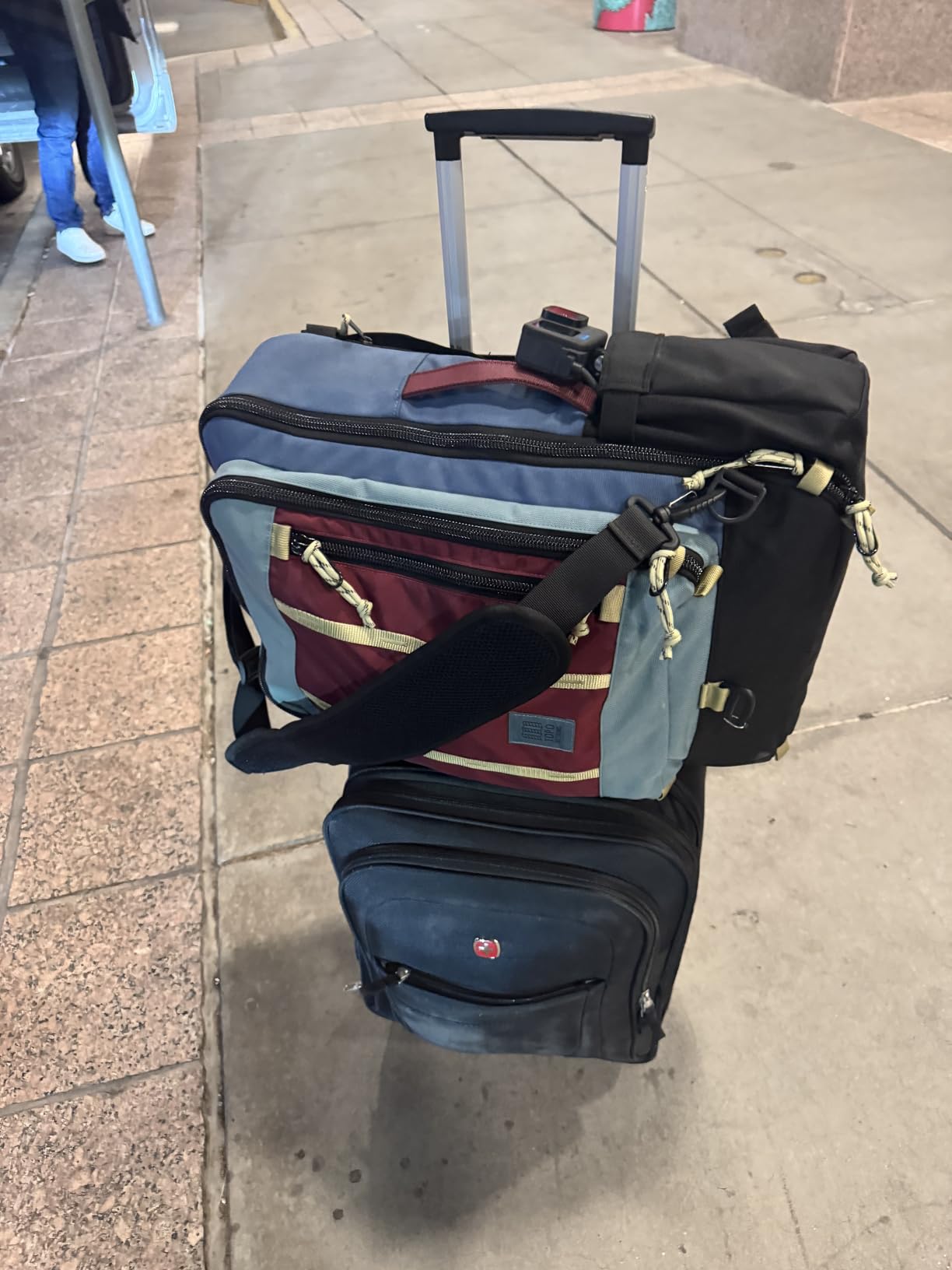 Topo Designs Global Travel Bag, 30L or 40L (40L / Navy) customer photo 2