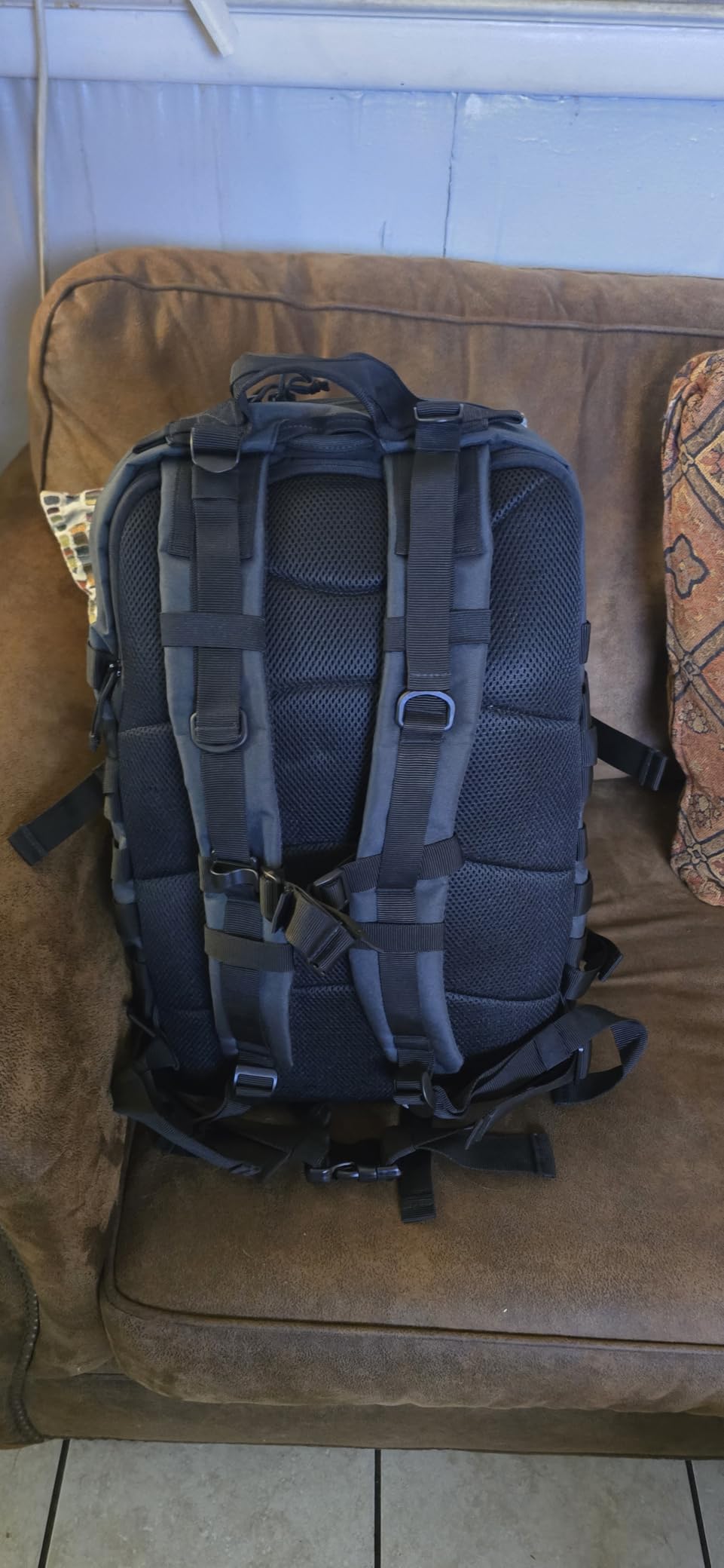 Falko Tactical Backpack for Men and Women 50L Backpack 2.4x Stronger Large Military Molle Rucksack, Bugout Backpack Outdoors customer photo 2
