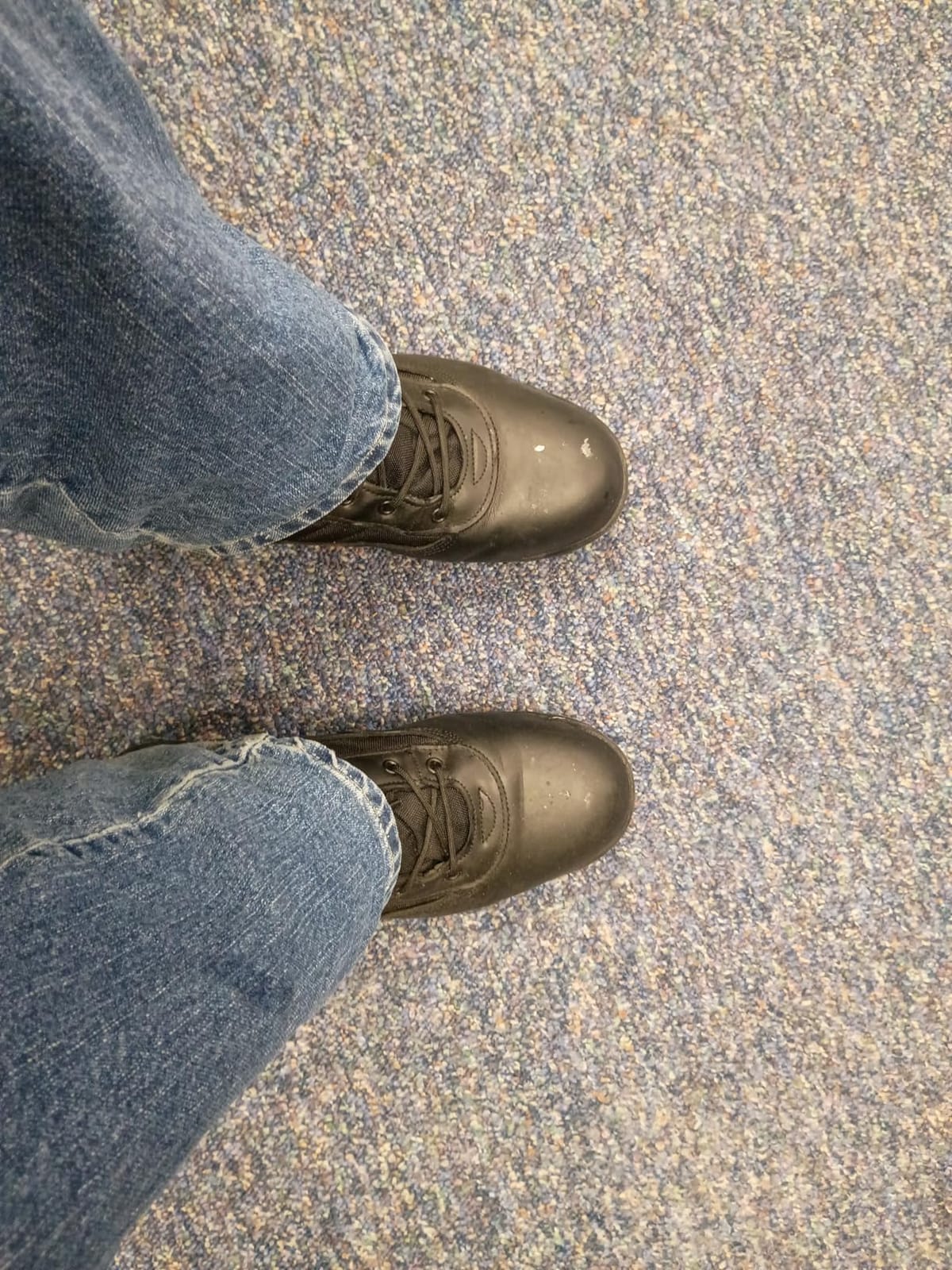 NORTIV 8 Men's Steel Toe Work Boots Side Zipper customer photo 1