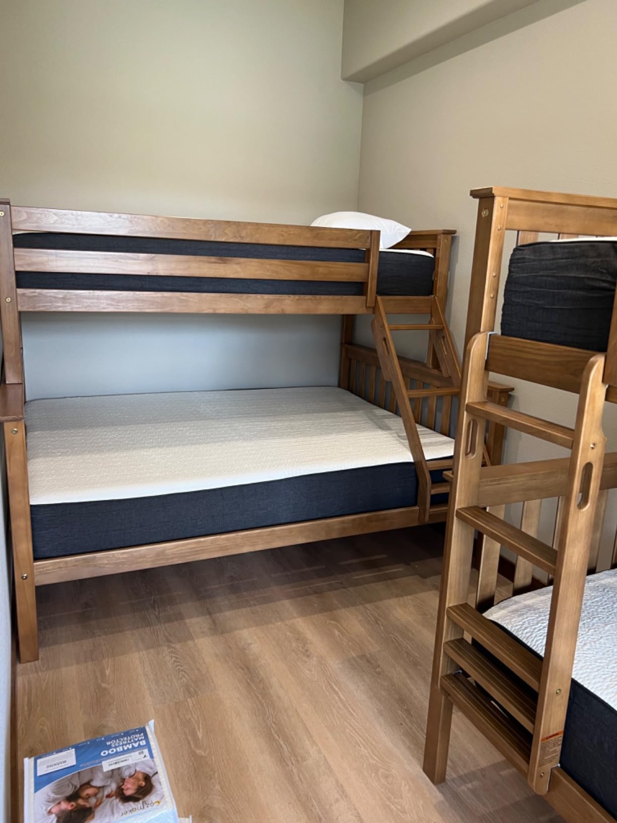 Plank+Beam Classic Twin Over Full Standard Bunk, Walnut customer photo 2