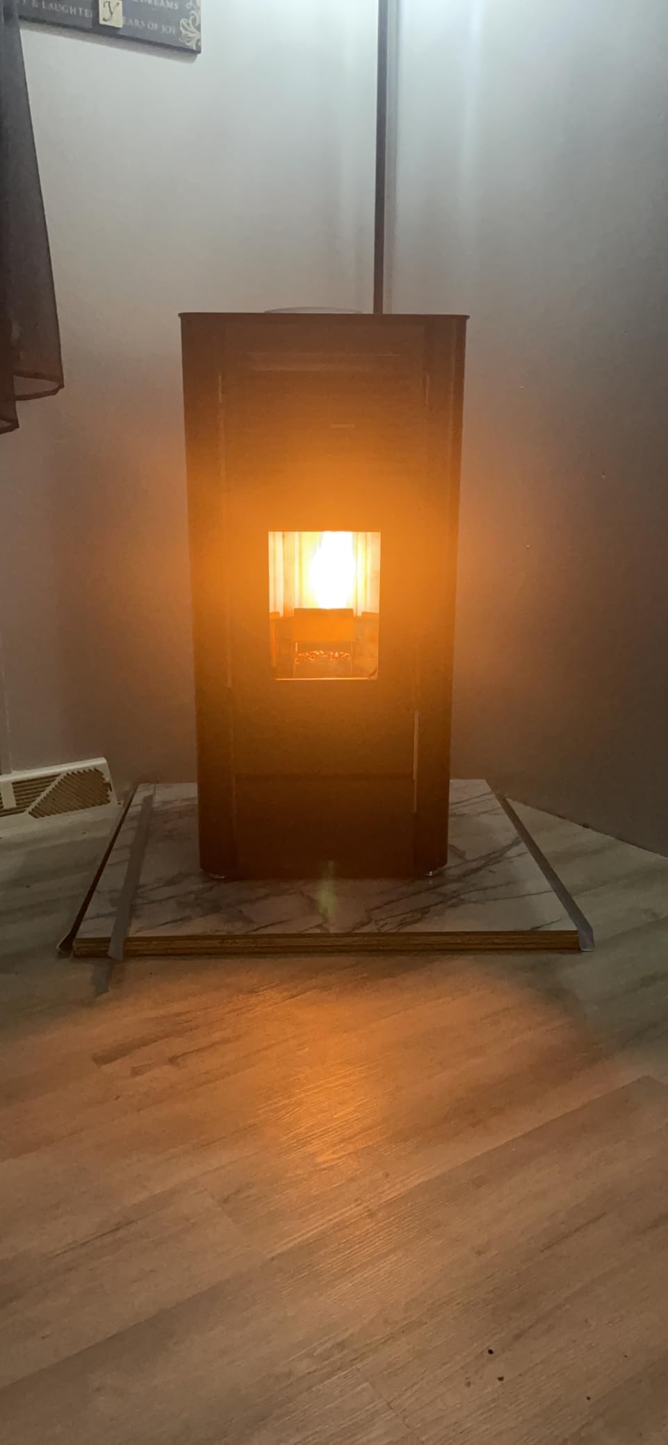 Freedom Stove PS21 Pellet Stove, Red, WiFi Enabled, 5-Yr Warranty customer photo 1