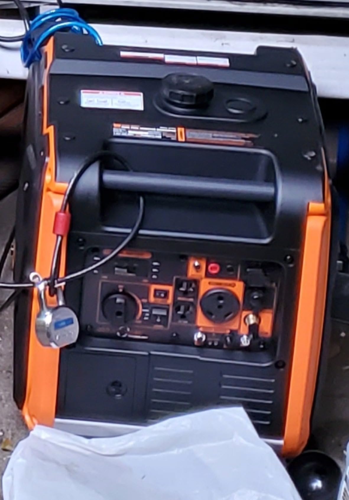 WEN DF451i Super Quiet 4500-Watt Electric Start Dual Fuel RV-Ready Portable Inverter Generator with Fuel Shut-Off customer photo 1