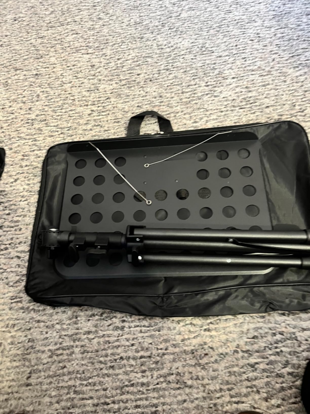 Mdvora 1/2/3 Pack Sheet Music Stand, with Carrying Bag customer photo 1