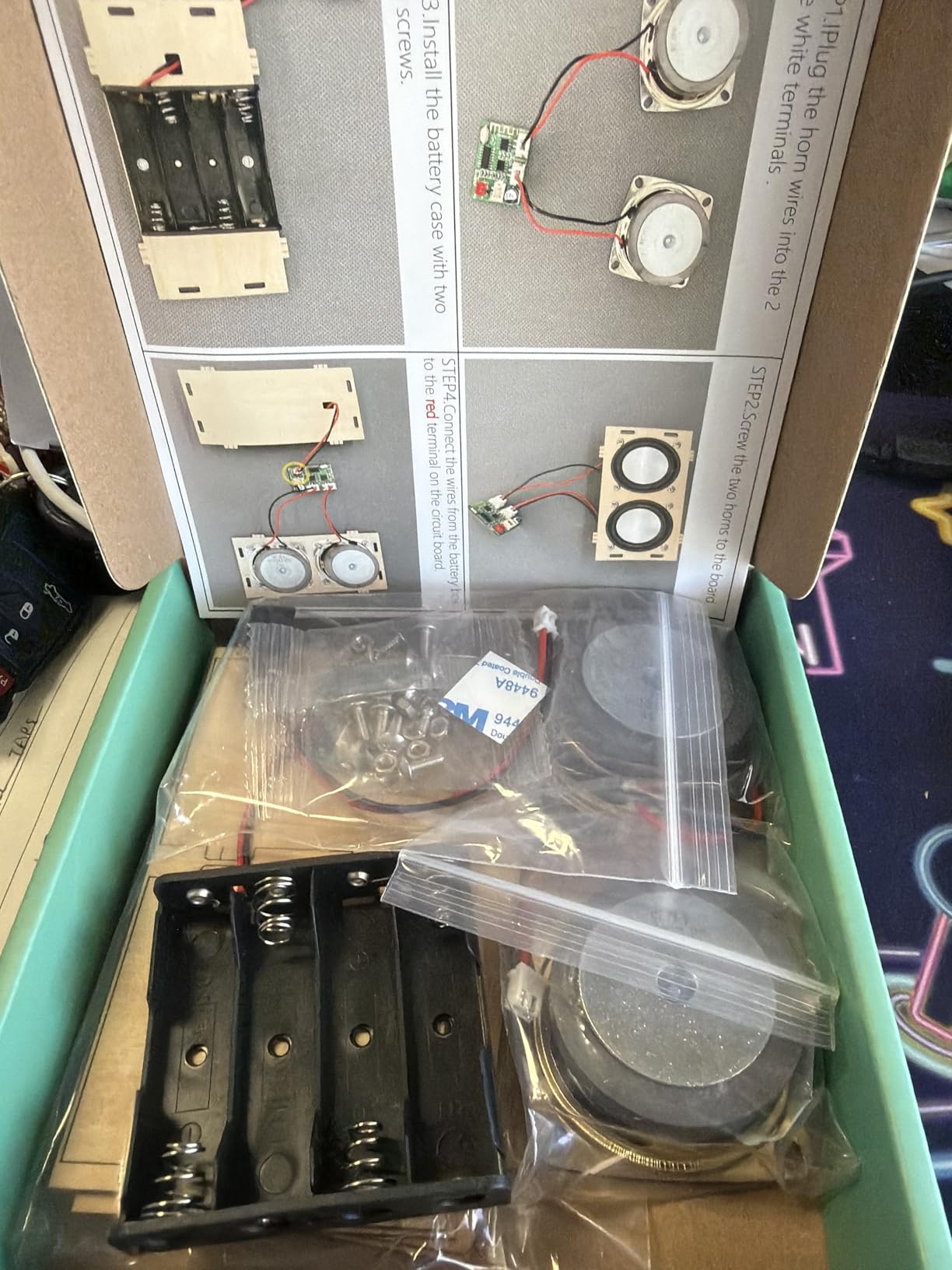 Teen Boy Gifts -DIY Bluetooth Speaker Kit -STEM Science Electronics Project customer photo 2