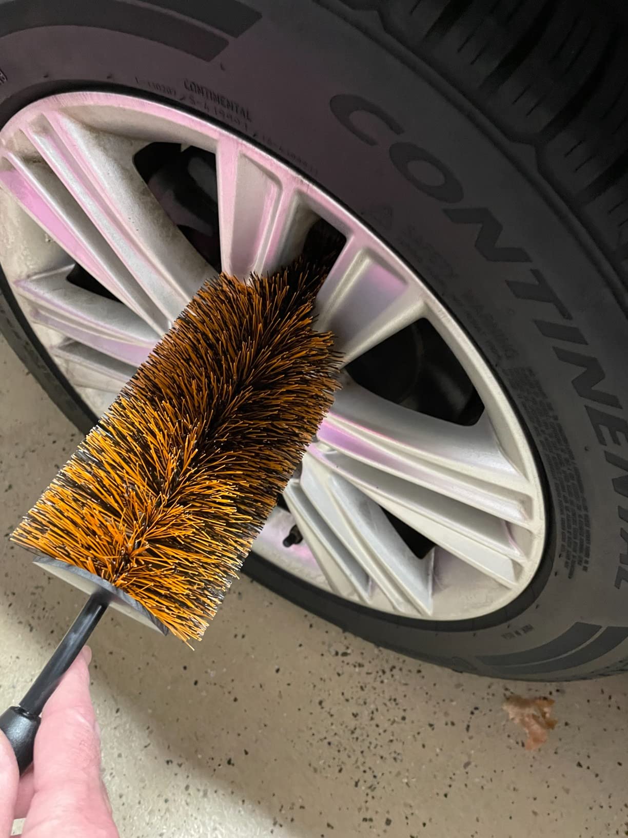 Suds Lab WB Premium Detailing Wheel Brush, Ultra-Soft, 17.7