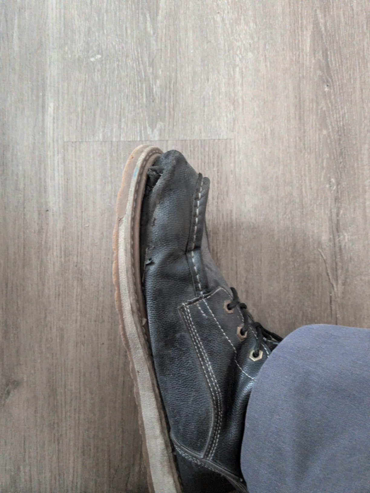 KELODON Waterproof Steel Toe Boots For Men 6