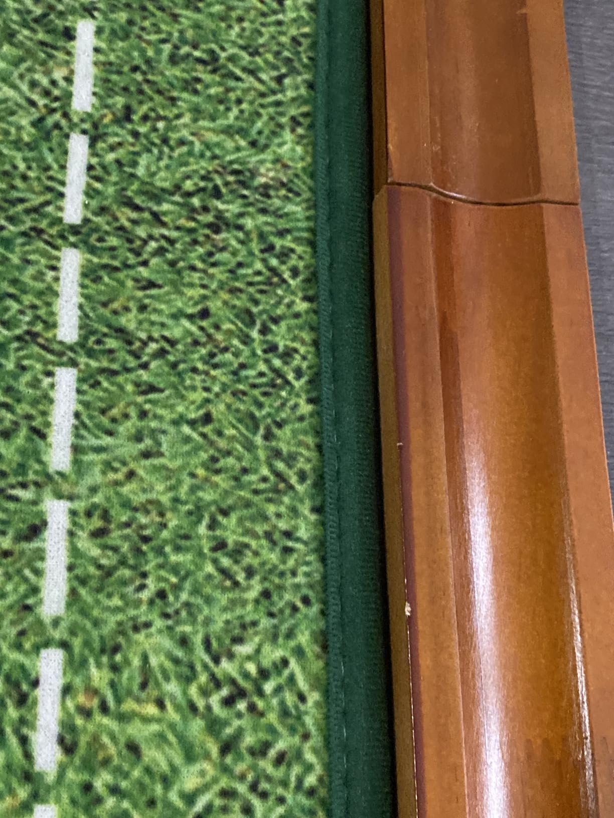 Golf Putting Mat, Putting Green Indoor with Ball Return - Golf Gifts for Men Christmas, Golf Training Aid for Home Office, Portable Putting Training Mat for Men customer photo 2